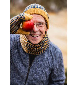 Colsjaal Breien met kleur Wessem gemaakt van Scheepjes metropolis