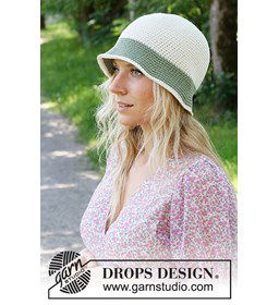 Dophoedje met gekleurde rand gemaakt van Drops Paris