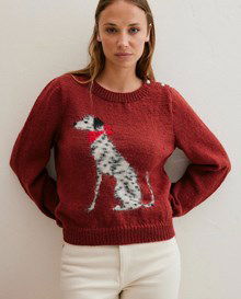 Trui met dalmatier
