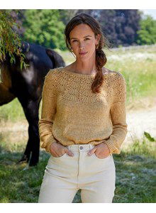 Damestrui met wijde hals