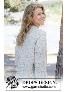 Oversized trui met reli&#235;fpatroon in Soft Tweed