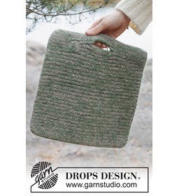 Mossy Comfort Mat gemaakt van Rondbreinaald nr 9