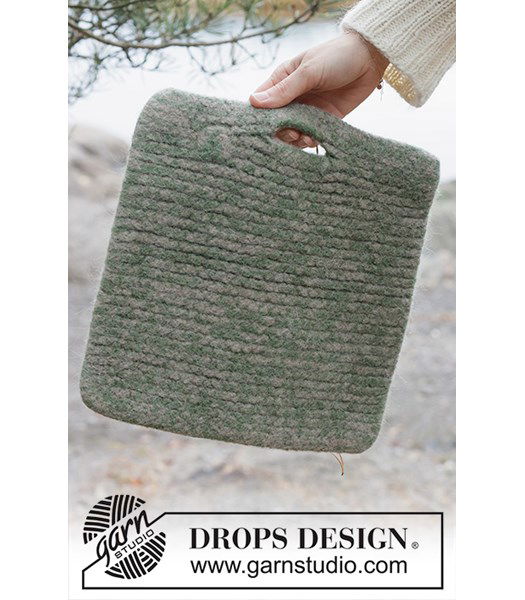 Breipatroon Mossy Comfort Mat