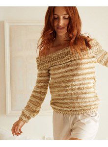 Damestrui Geraldine met wijde hals