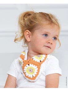 Granny square kwijlsjaaltje