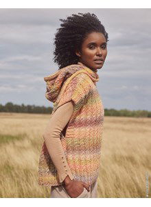 Mouwloze trui met capichon