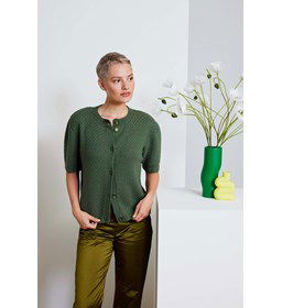 Damesvest met korte mouwen