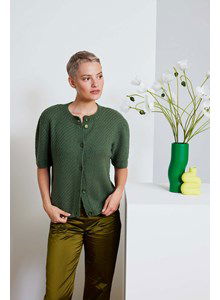 Damesvest met korte mouwen