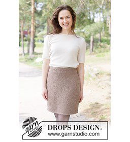 Chestnut Whim Skirt gemaakt van Elastiek - band