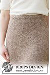 Breipatroon Chestnut Whim Skirt van andere kant