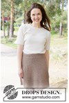 Breipatroon Chestnut Whim Skirt van andere kant