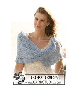 Sjaal gemaakt van Rondbreinaald nr 6,5