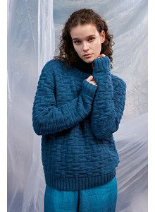 Damestrui met verticaal lijnenspel