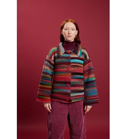 damesvest Uvana gemaakt van Haaknaalden