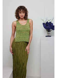 Kort zomers hemdje Tiffany met ronde hals