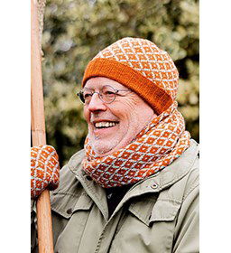 Colsjaal Breien met kleur Leiden gemaakt van Scheepjes metropolis