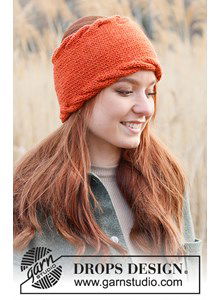 Haarband met kabelpatroon