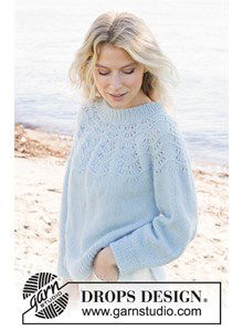 Damestrui met ronde pas in golfpatroon