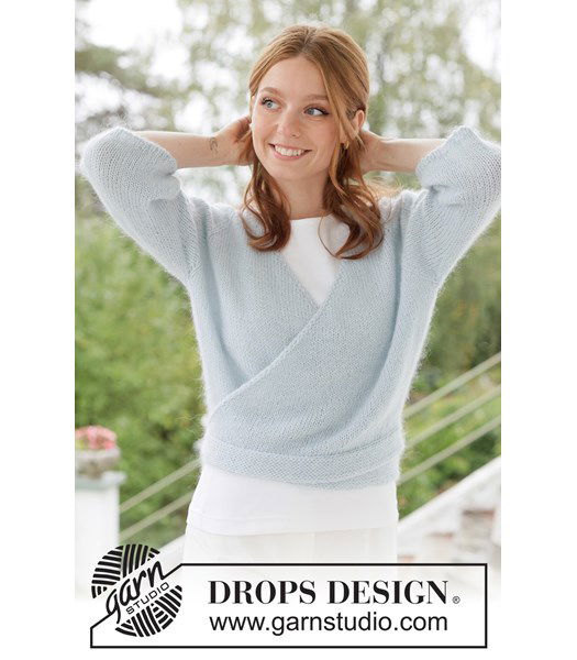 Breipatroon Gebreid ballerina vest met elegante strikband