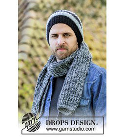 Muts en sjaal gemaakt van Drops Karisma