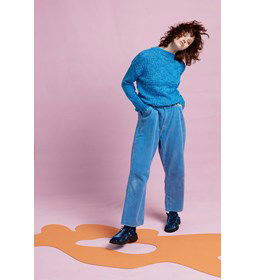 Damestrui in blokpatroon