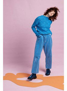 Damestrui in blokpatroon