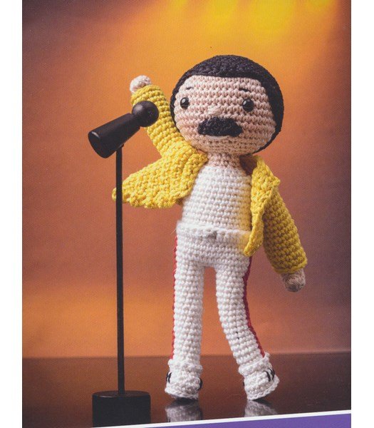 Haakpatroon Pop Freddie Mercury