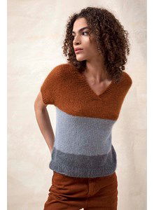 Damestrui met aangebreide korte mouwen