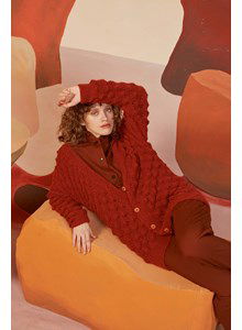 Damesvest met knoopsluiting