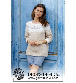 Trui gemaakt van Drops Air