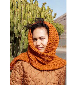 Sjaal Pigment Trail gemaakt van Breinaalden