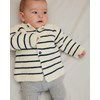 Babyvestje in ribbelpatroon gemaakt van Phildar Phil Imaginaire 3,5