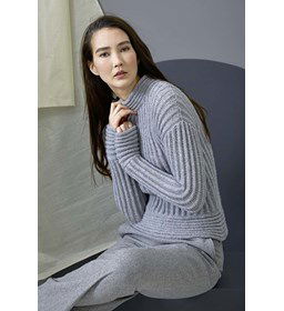 Trui gemaakt van Lang Yarns Cashmere Premium