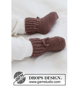 Babysokken gemaakt van Drops Baby Merino