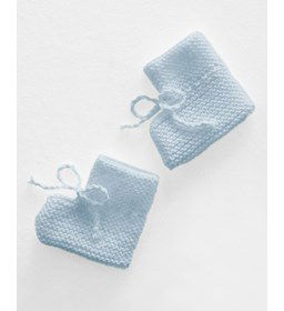 Babyslofjes met strikkoord