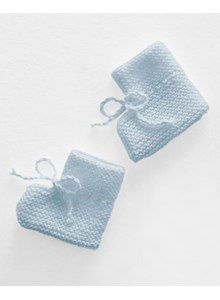 Babyslofjes met strikkoord