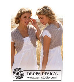 bolero  gemaakt van Drops Kid Silk