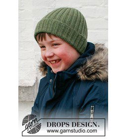 Kindermuts gemaakt van Drops Baby Merino