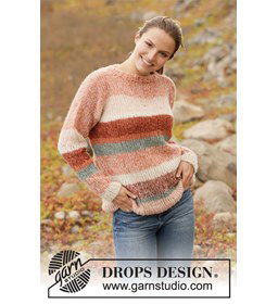 Damestrui gemaakt van Drops Brushed Alpaca Silk