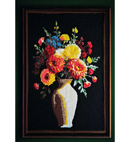 Deken Floral Eclips gemaakt van Scheepjes Colour Crafter