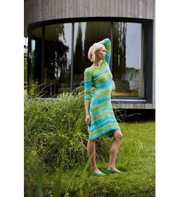 Jurk met driekwart mouwen