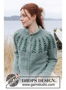 Damesvest met iets opstaande halsboord