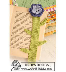 Boekenlegger gemaakt van Drops Safran