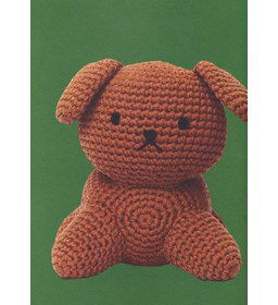 Knuffel hondje gemaakt van Durable Cosy Fine