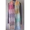Sjaal in zigzag patroon