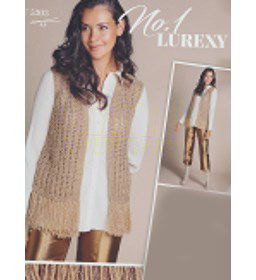 Gilet met franjes gemaakt van Lammy Yarns No 1