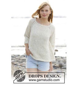 Trui gemaakt van Drops Glitter en glimdraad