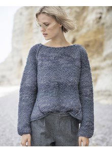 Breipatroon dames trui gemaakt van Phildar Phil Gardening (op=op)