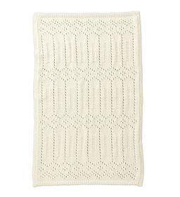 Deken voor baby gemaakt van Phildar Phil merinos 6