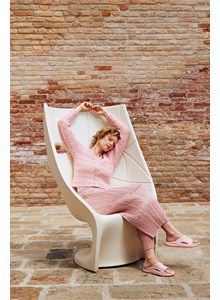 Damesvest in honingraatpatroon Studio Hour